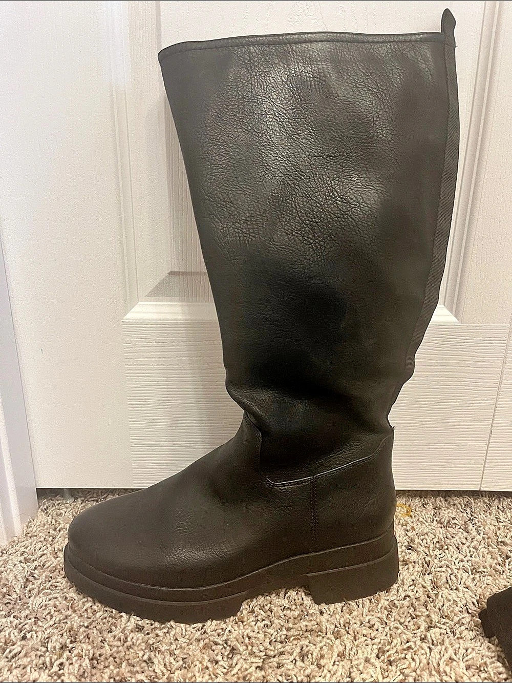Naturalizer Orchid Wide Calf Black Tall Boots Like New